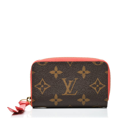 Louis Vuitton Monogram Zippy Multicartes Corail 1 of 12