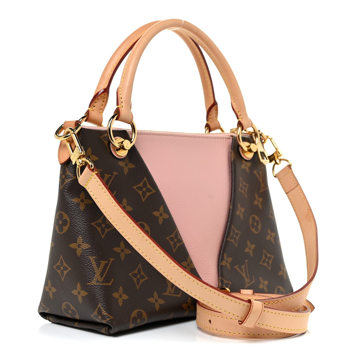 Louis Vuitton Monogram V Tote BB Rose Poudre 3 of 11