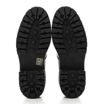 Hermes Calfskin Hoxton Oxford 38.5 Black 5 of 7