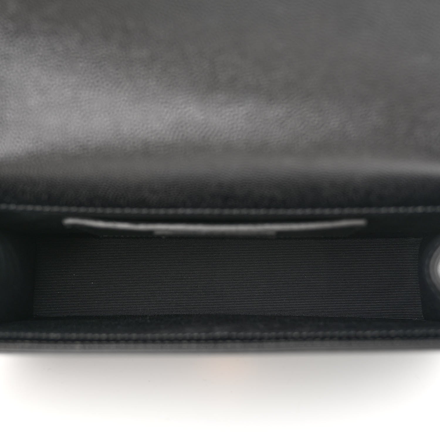Saint Laurent Grain De Poudre Medium Classic Monogram Kate Satchel Black 5 of 10