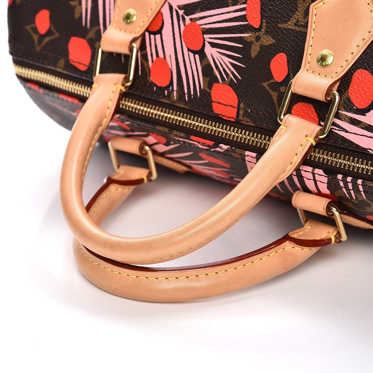 Louis Vuitton Monogram Jungle Dots Speedy 30 Sugar Pink Poppy 12 of 12
