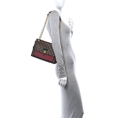 Louis Vuitton Damier Ebene Vavin PM Bordeaux 2 of 9