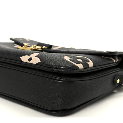 Louis Vuitton Empreinte Monogram Giant Pochette Metis Black Beige 11 of 11