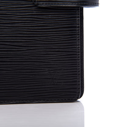 Louis Vuitton Epi Medium Ring Agenda Cover Black 8 of 8