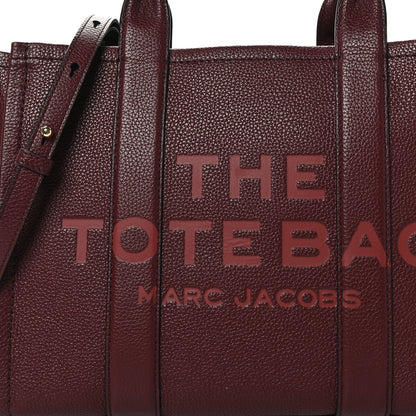 Marc Jacobs Grained Calfskin Medium The Tote Bag Chianti 7 of 9