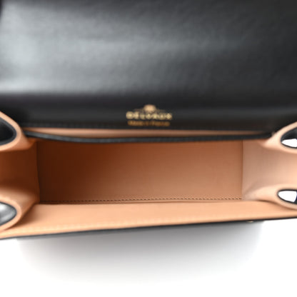 Delvaux Smooth Calfskin Mini Tempete Satchel Black 5 of 9