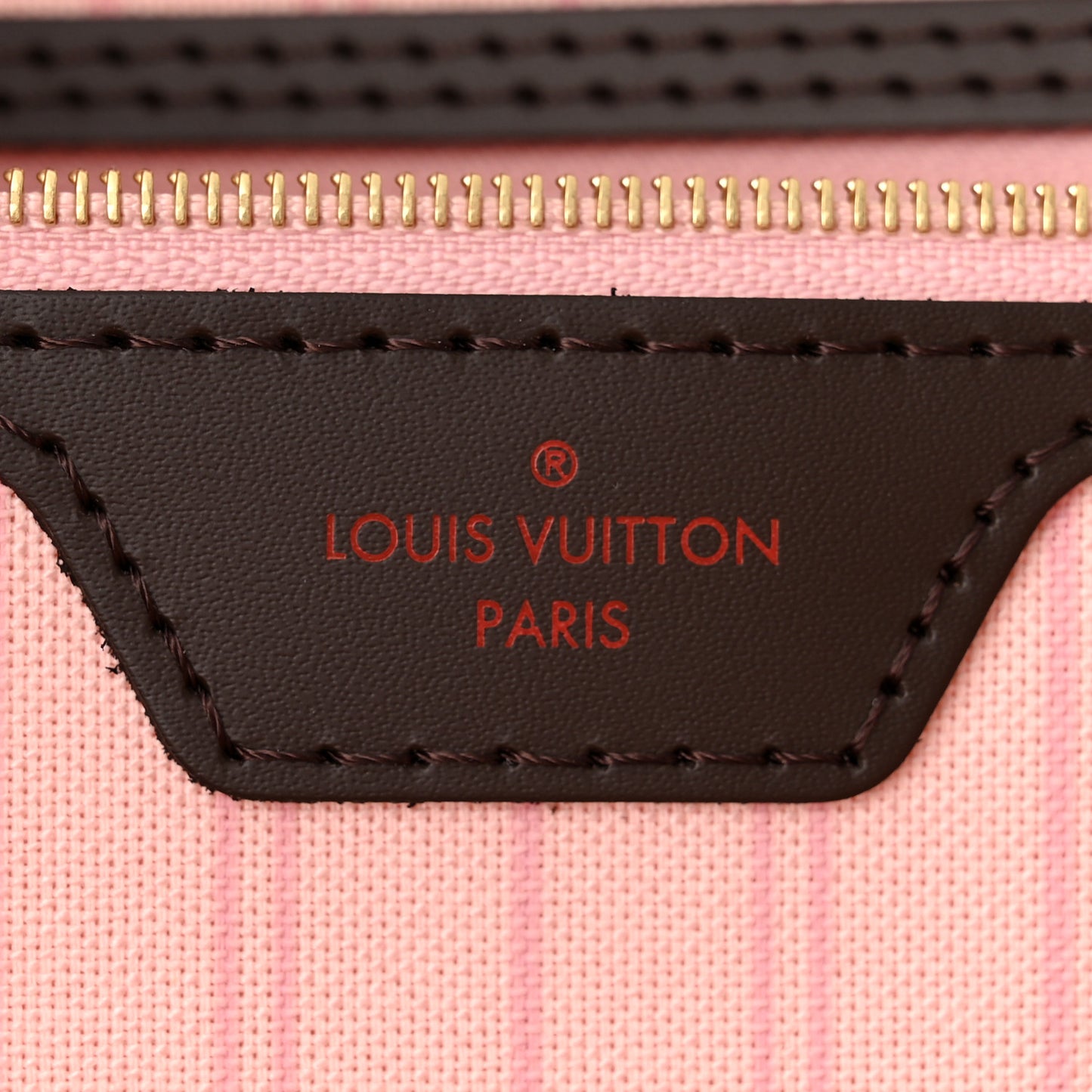 Damier Ebene Neo Neverfull MM Rose Ballerine