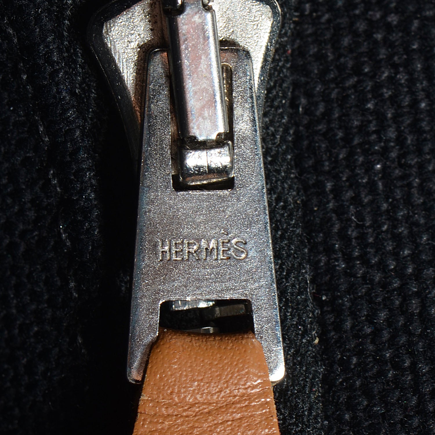 Hermes Canvas Fourre Tout PM Black 8 of 10