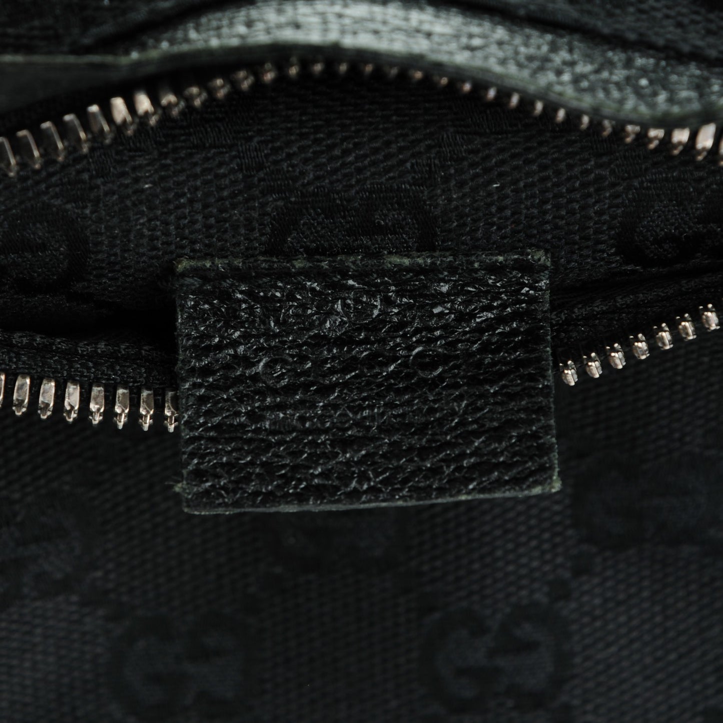 Monogram Belt Bag Black