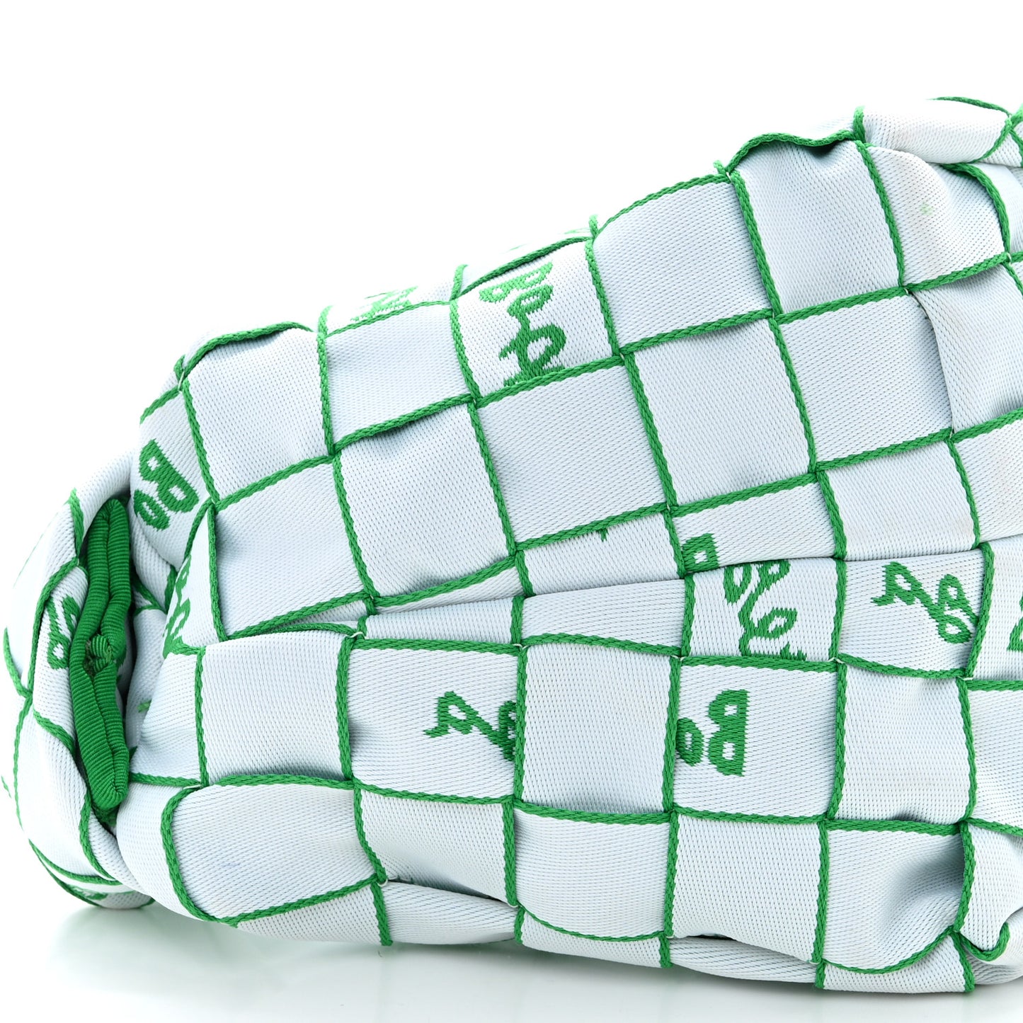 Cloth Webbing Mini Double Knot Bag White Parakeet