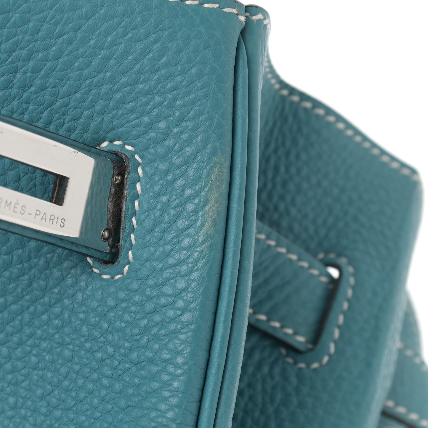 Togo Birkin 35 Blue Jean