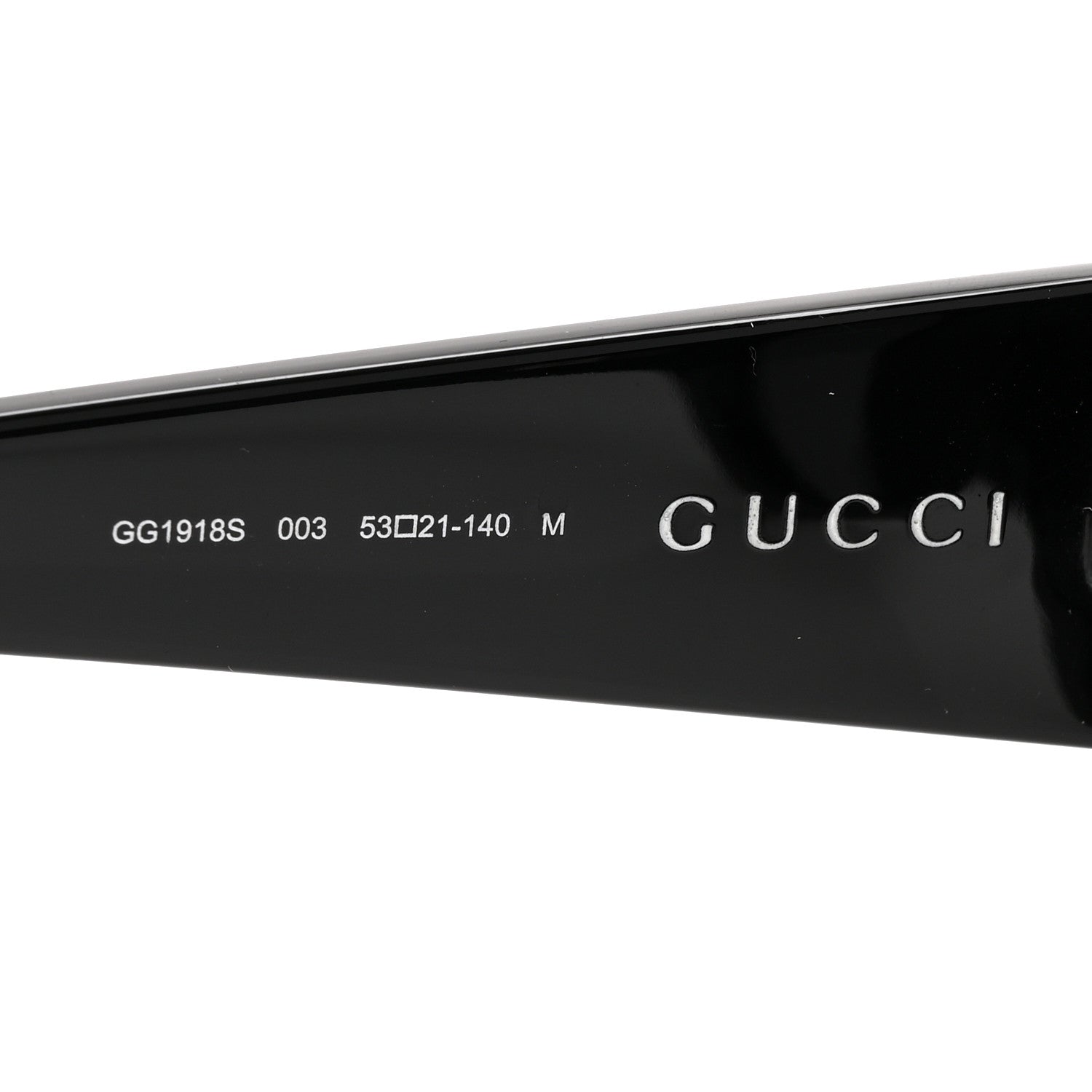 Gucci Acetate GG Monogram Lens Sunglasses GG1918S Black 5 of 6