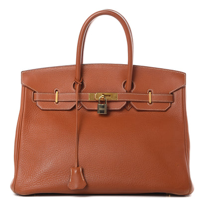 Hermes Taurillon Clemence Birkin 35 Etrusque 1 of 17