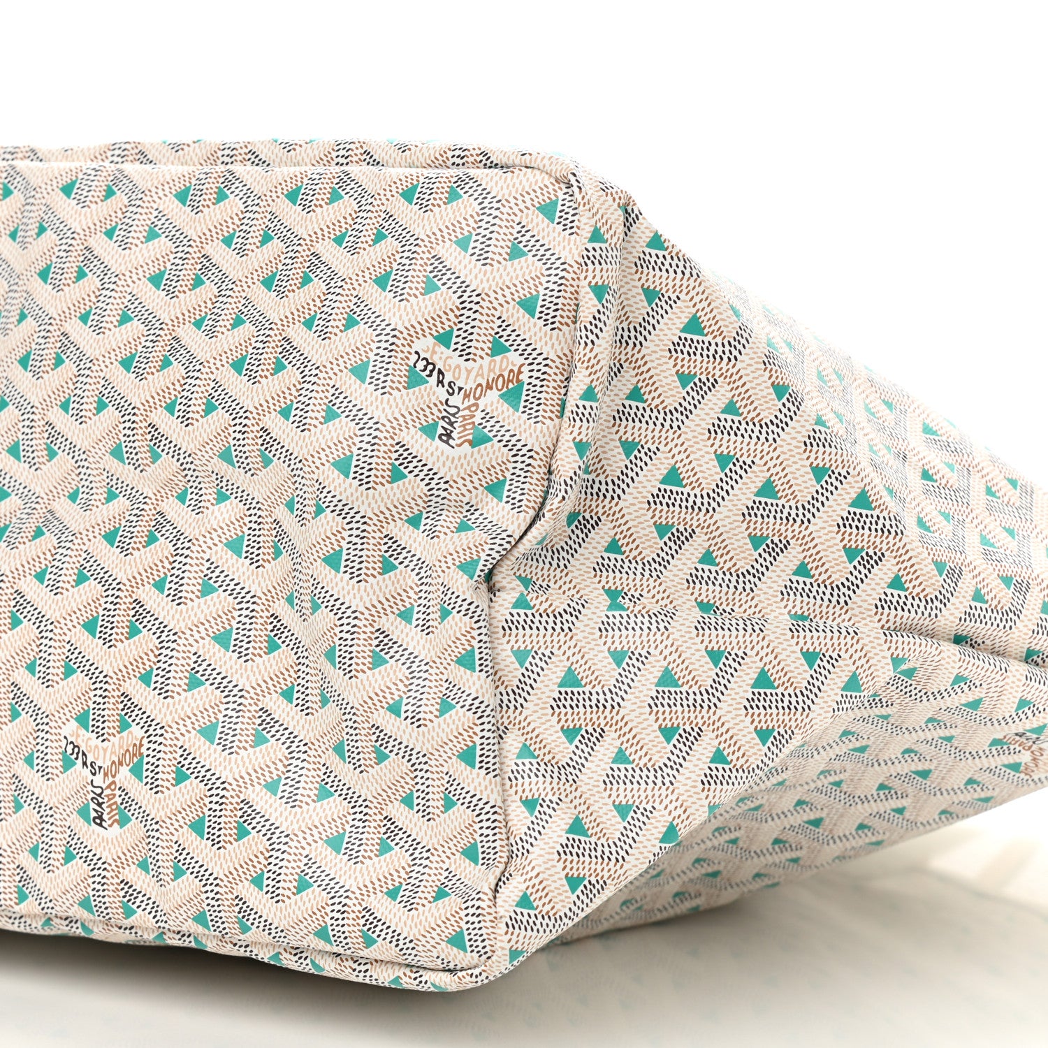 Goyard Goyardine Saint Louis Claire Voie GM White Opaline 11 of 11