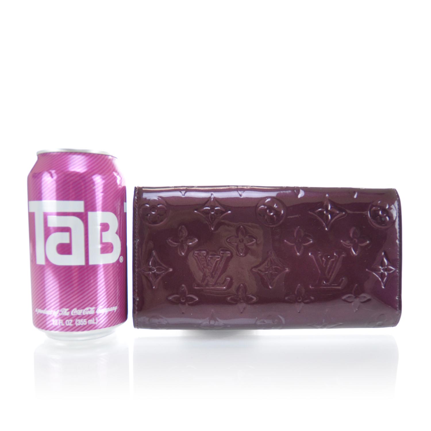 Louis Vuitton Vernis Sarah Wallet Rouge Fauviste 2 of 6