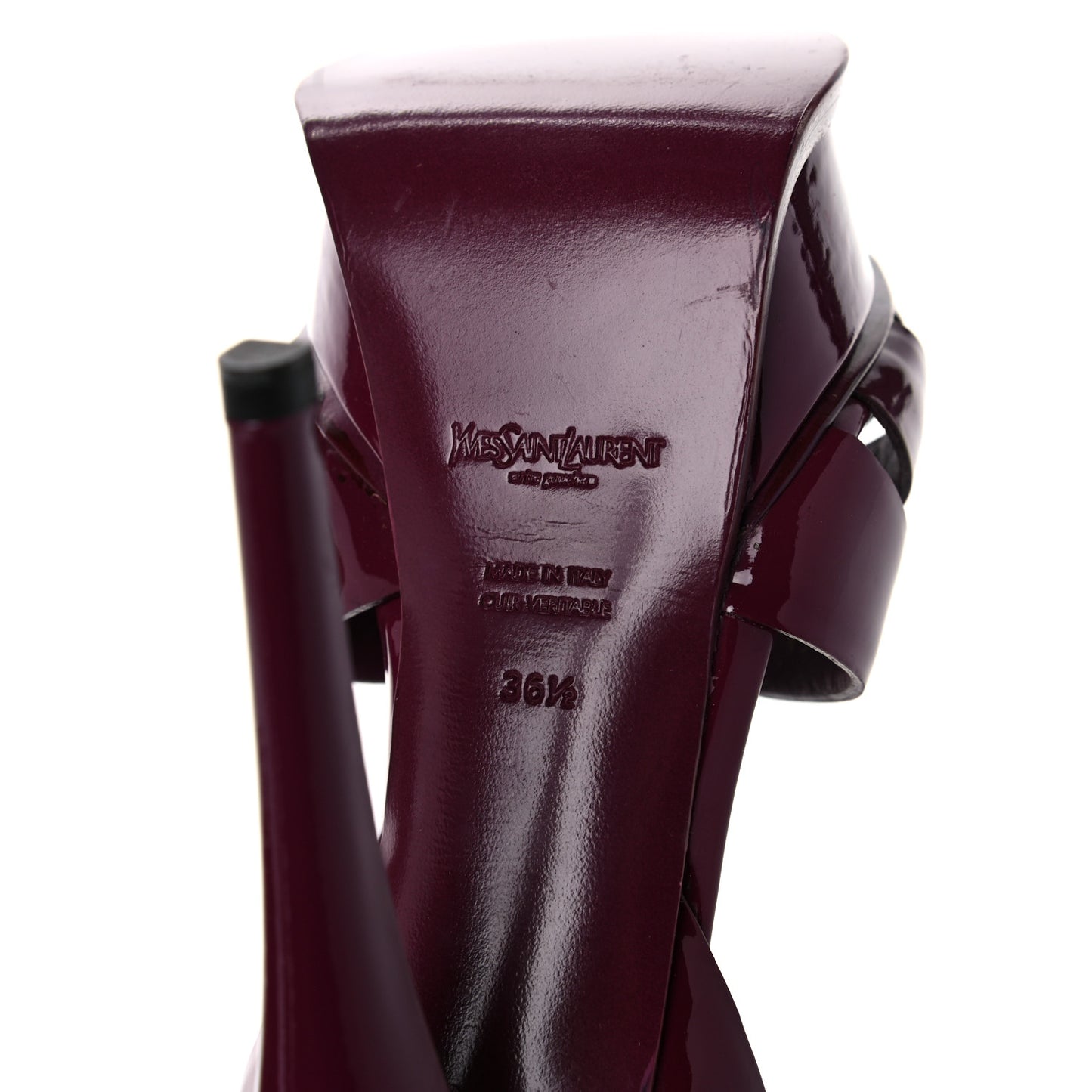 Patent Tribute 105 Platform Sandals 36.5 Purple