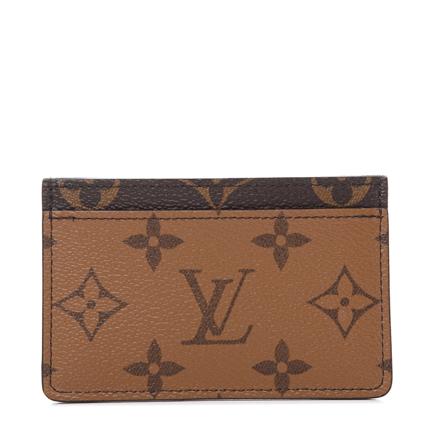 Reverse Monogram Card Holder