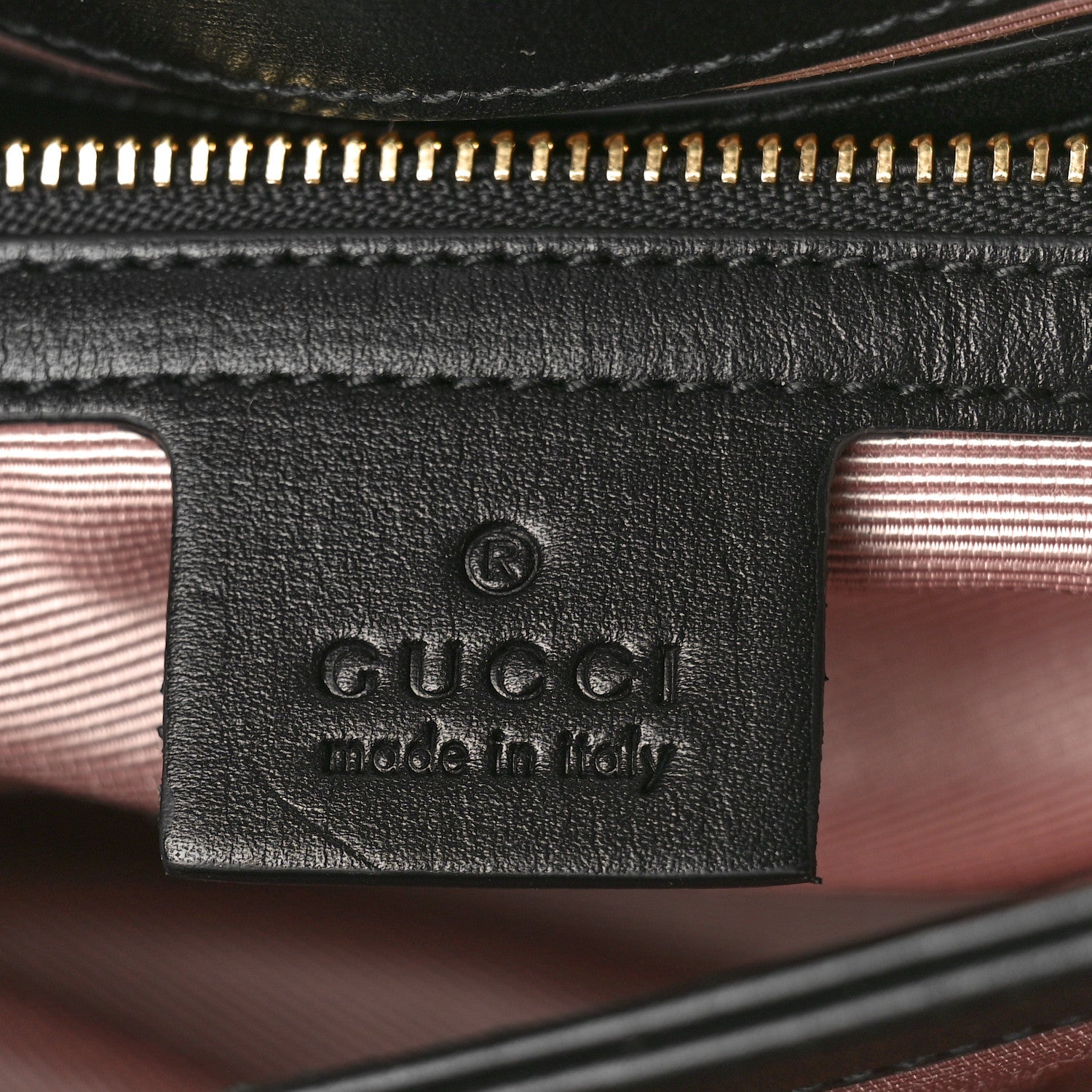 Gucci Suede Medium Arli Flap Shoulder Bag Black 7 of 11