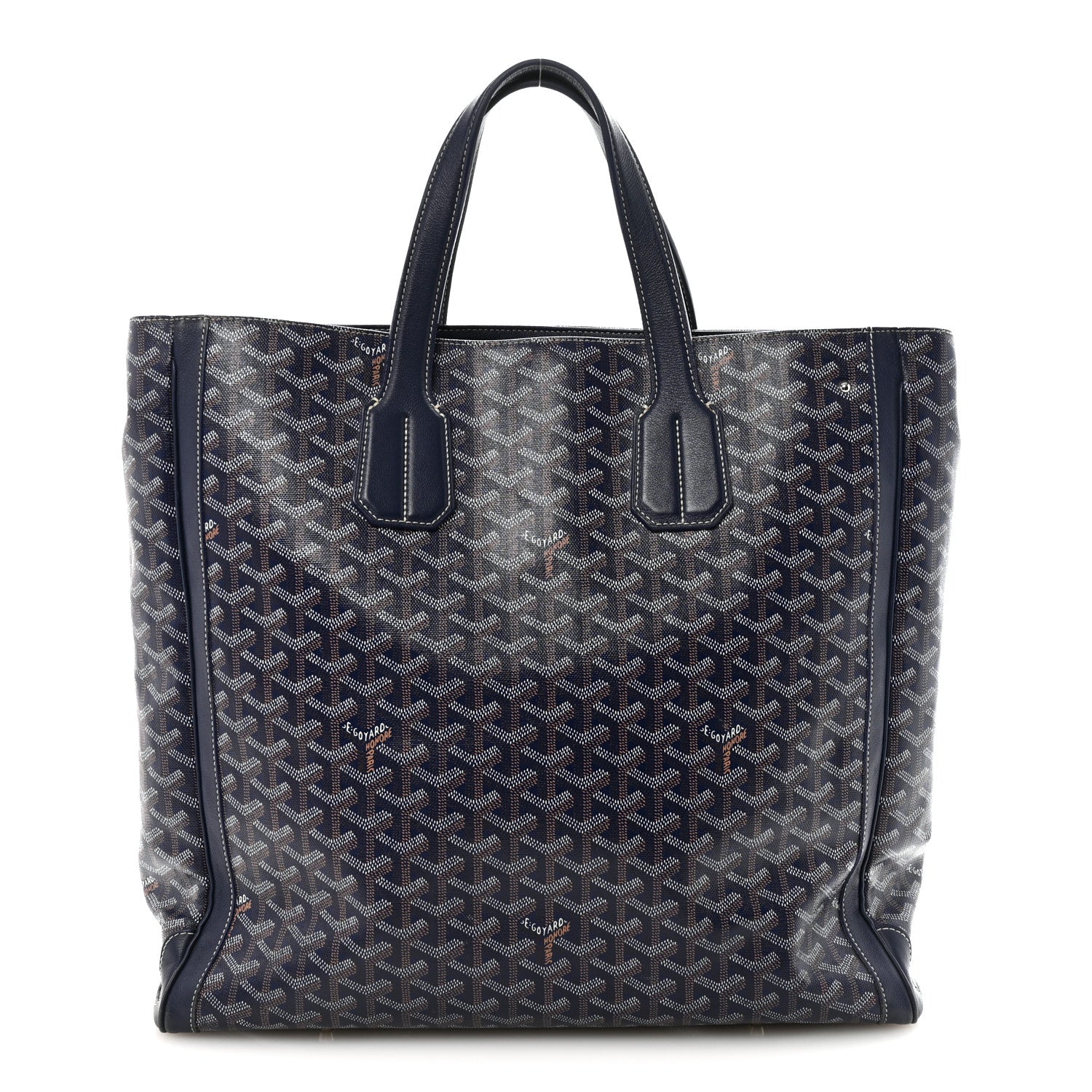 Goyard Goyardine Voltaire III Tote Navy 1 of 10
