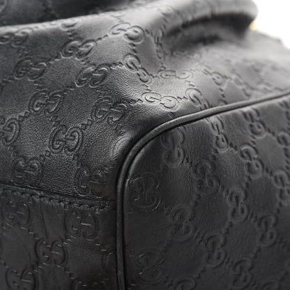 Gucci Guccissima Large Sukey Tote Black 12 of 19