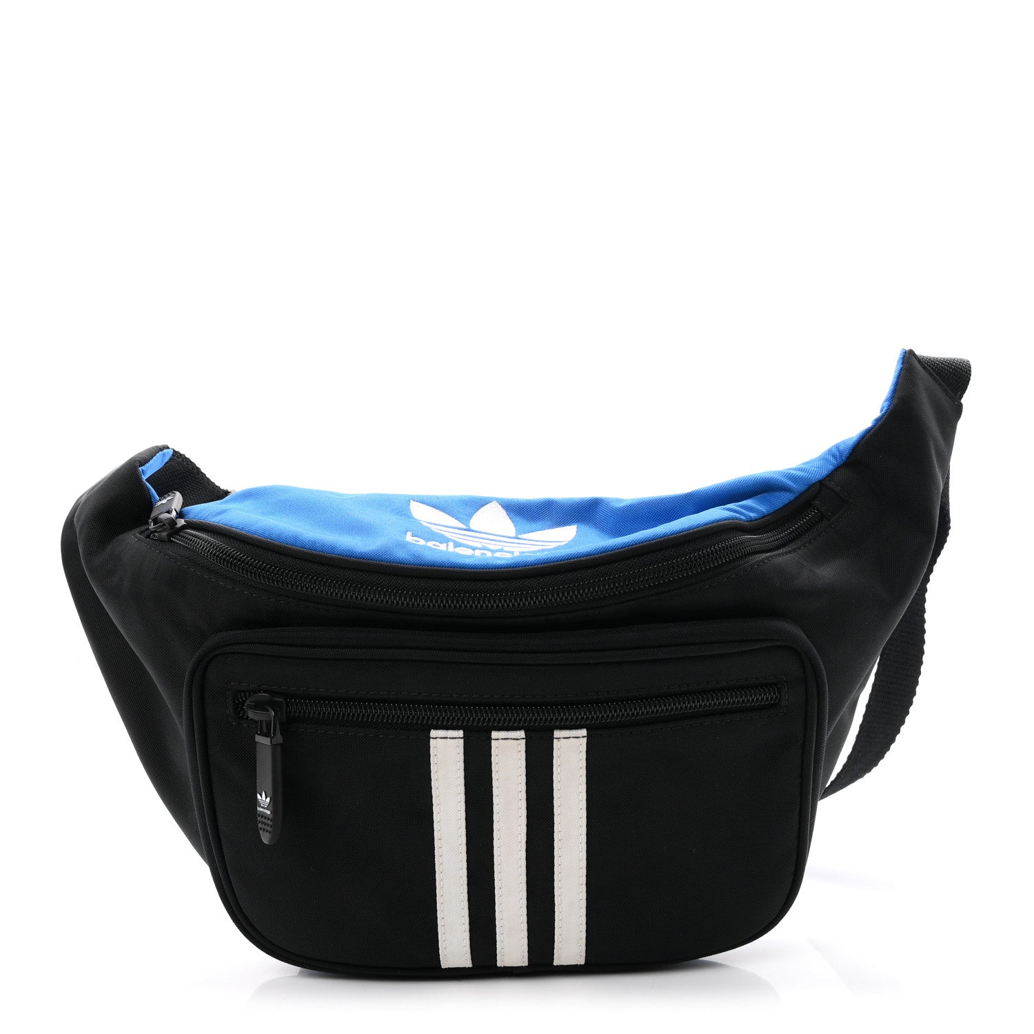Balenciaga X ADIDAS Nylon Belt Bag Black Blue 1 of 10