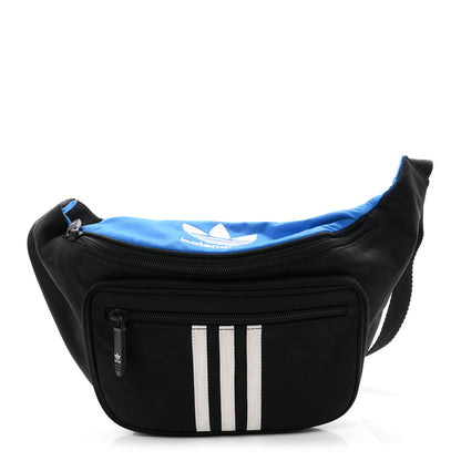 Balenciaga X ADIDAS Nylon Belt Bag Black Blue 1 of 10
