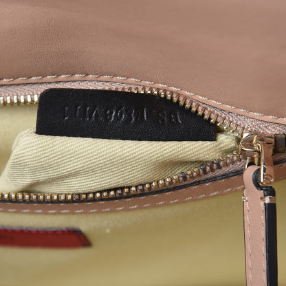 Valentino Garavani Vitello Medium Glam Lock Rockstud Flap Soft Noisette 7 of 17