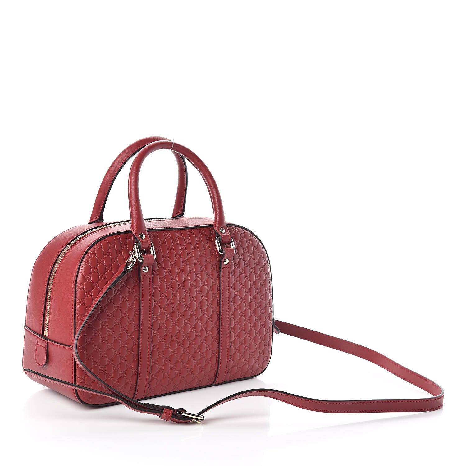 Gucci Soft Microguccissima Medium Crossbody Bag Rosso 3 of 9