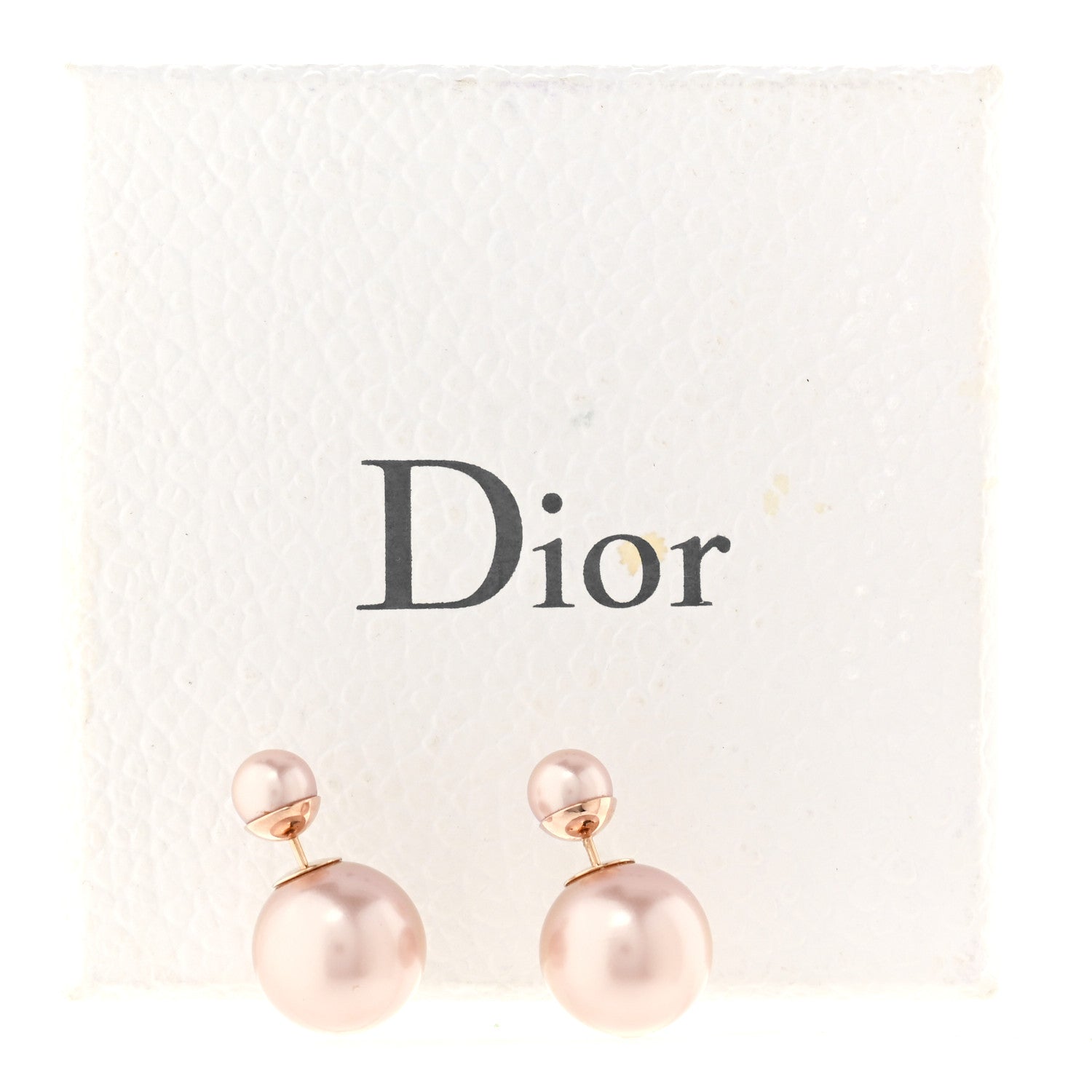 Christian Dior Pearl Mise En Dior Tribal Earrings Pink 5 of 5