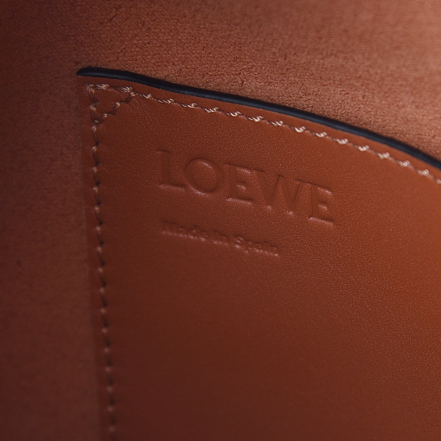 Loewe Calfskin Balloon Bucket Bag Tan 5 of 9