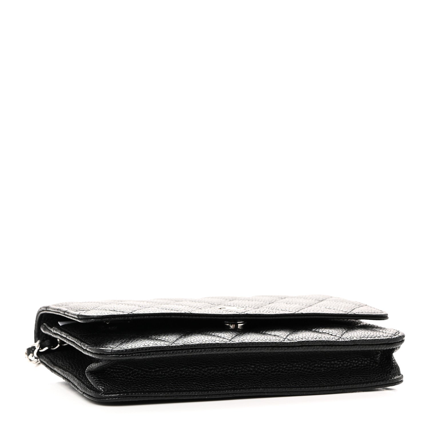 Chanel Caviar Quilted Wallet On Chain WOC Black 4 of 12