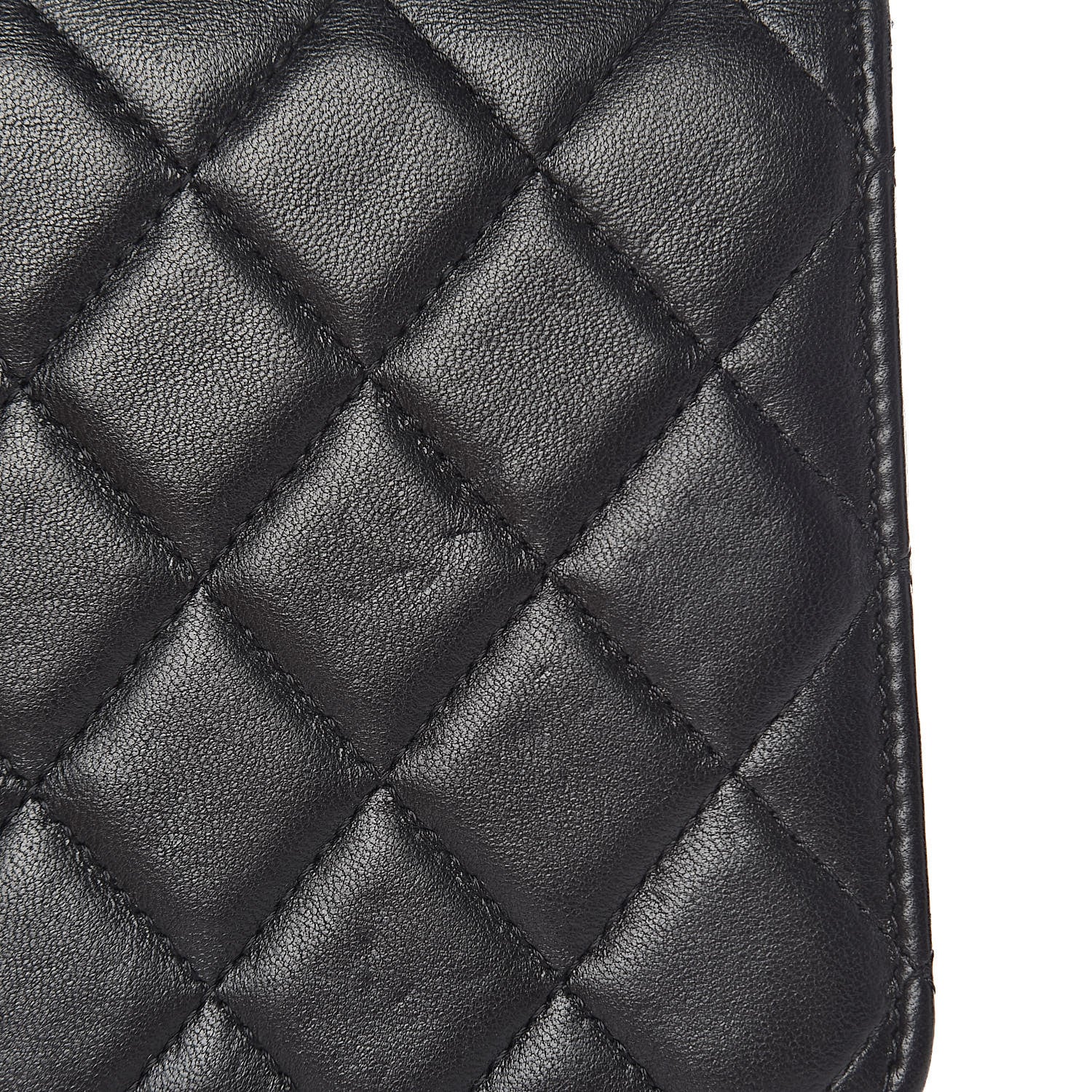 Chanel Lambskin Quilted Golden Class Wallet on Chain WOC Black 14 of 22