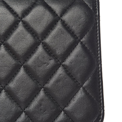Chanel Lambskin Quilted Golden Class Wallet on Chain WOC Black 14 of 22
