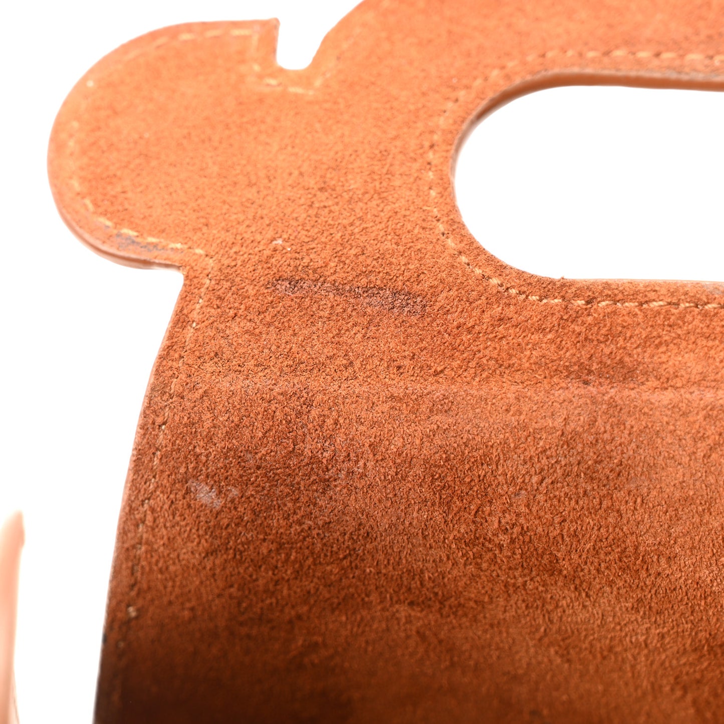 Calfskin Monogram Take Away Box Dusty Vintage Brown Gold