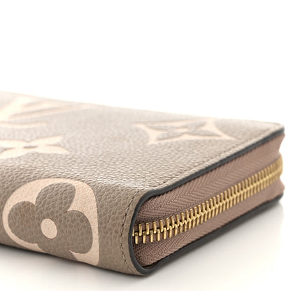 Louis Vuitton Empreinte Monogram Giant Zippy Wallet Tourterelle Creme 8 of 9