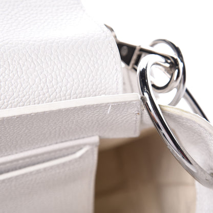 3.1 Phillip Lim 3.1 Textured Calfskin Leigh Top Handle Satchel White 10 of 14