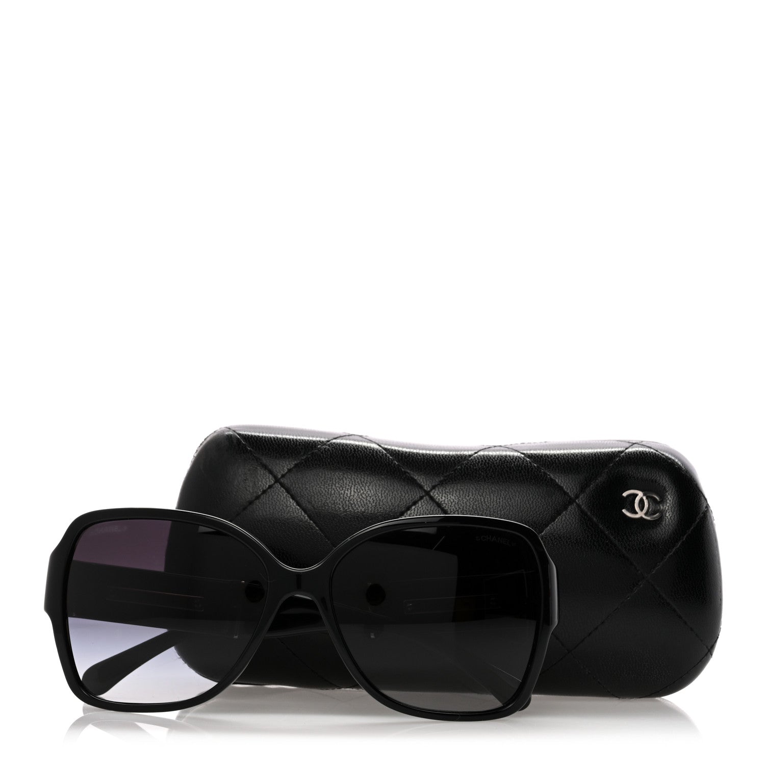 Chanel Square Summer CC Sunglasses 5230-Q Black 8 of 8