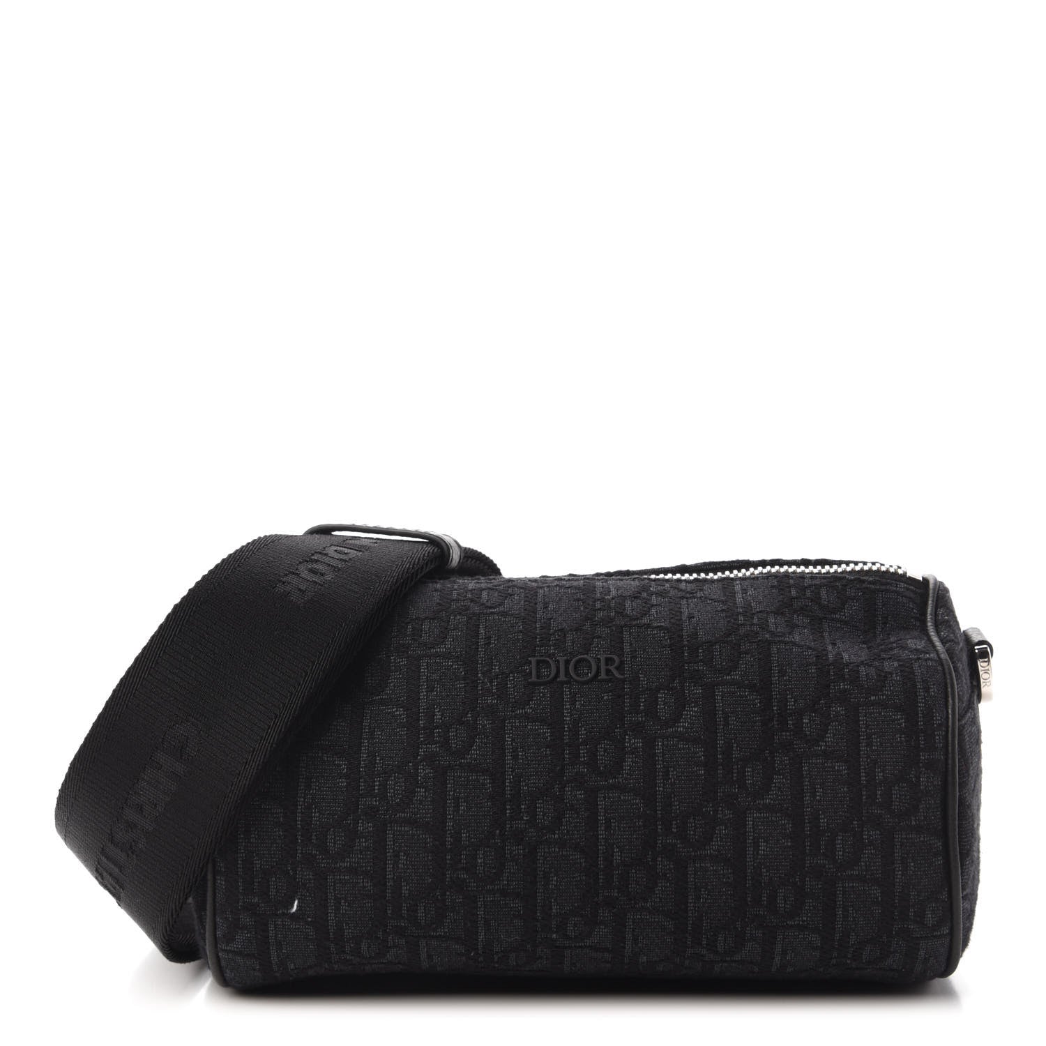 Christian Dior Oblique Roller Messenger Bag Black 1 of 9