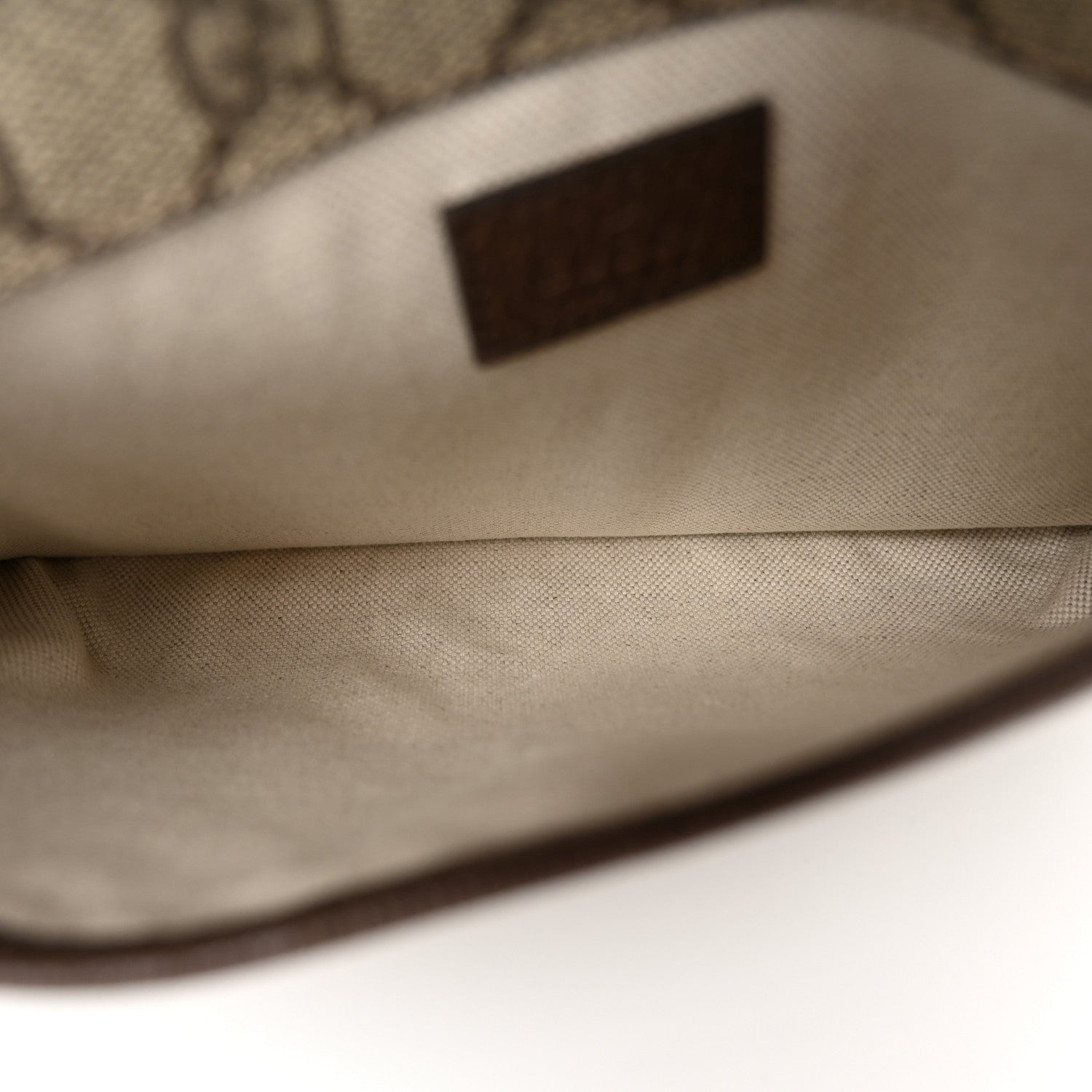 Gucci GG Supreme Monogram Neo Vintage Web Belt Bag Brown 5 of 10
