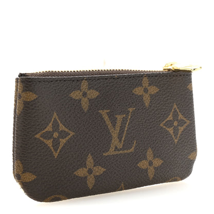 Louis Vuitton Monogram 2022 Christmas Animation Paris Key Pouch Pink 3 of 7