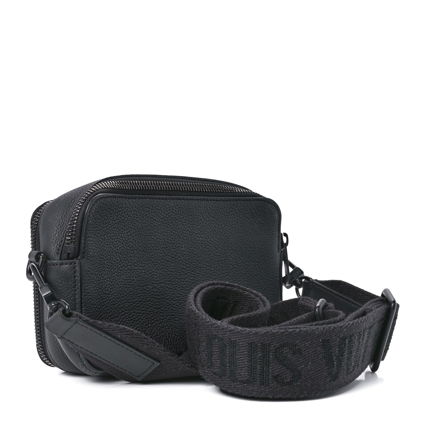 Calfskin Aerogram Alpha Wearable Wallet Black