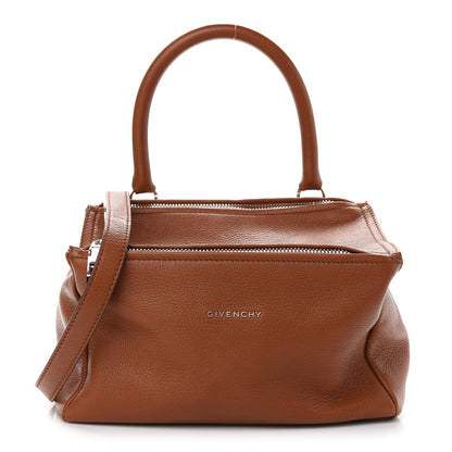 Givenchy Sugar Goatskin Small Pandora Chestnut 1 of 9