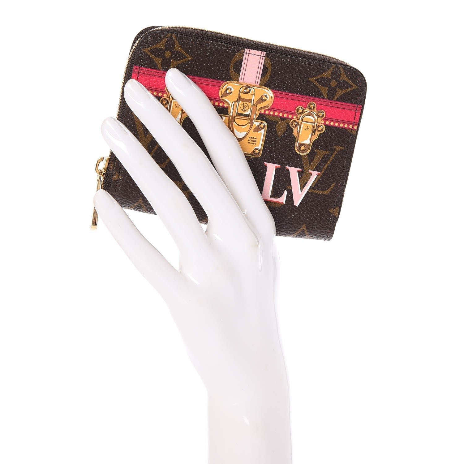 Louis Vuitton Monogram Summer Trunks Zippy Coin Purse 2 of 8
