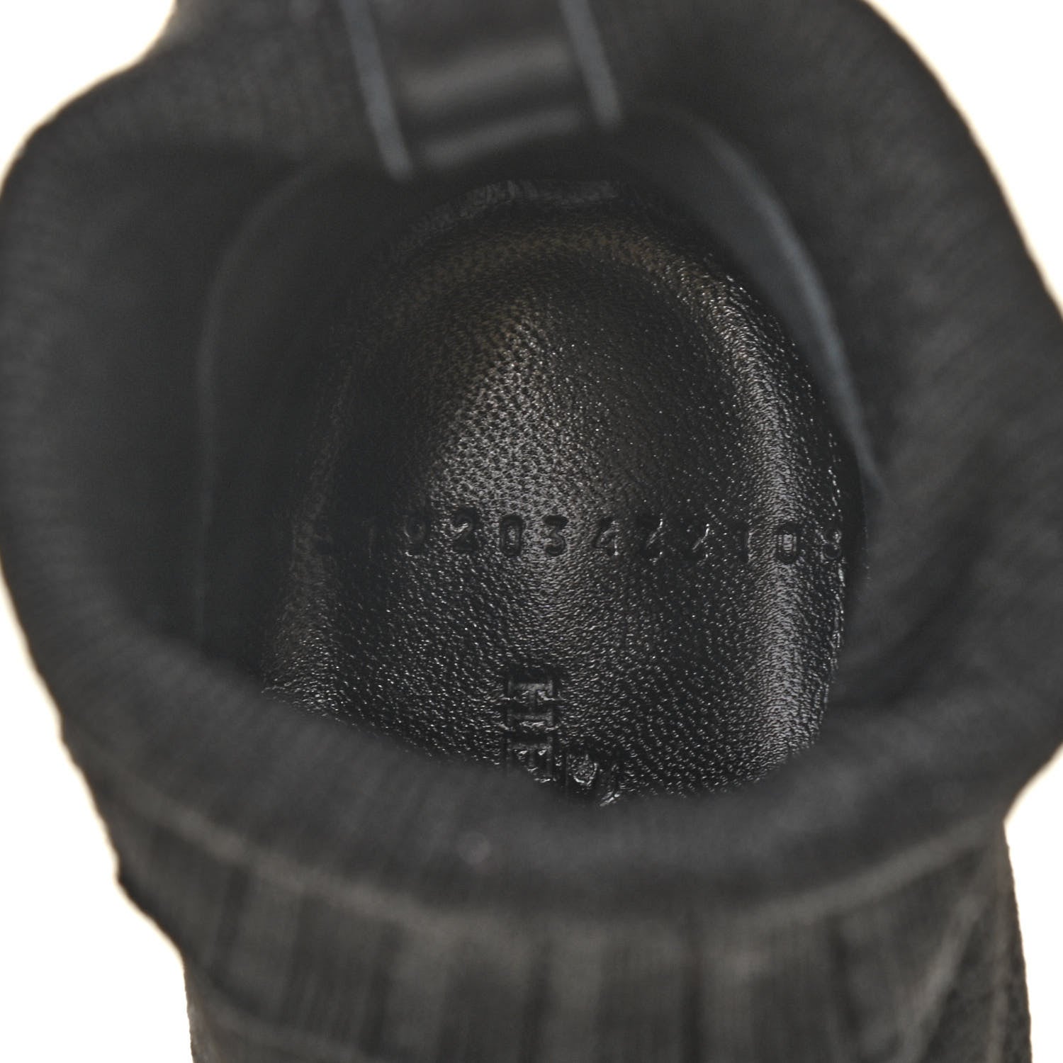 Hermes Knit Calfskin Volver Ankle Boots 36.5 Black 7 of 7