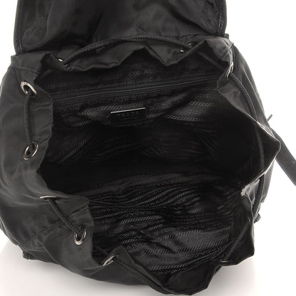 Prada Nylon Vela Medium Backpack Black 5 of 15
