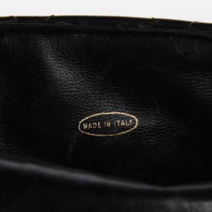 Chanel Lambskin Quilted Flap Shoulder Bag Black 6 of 9