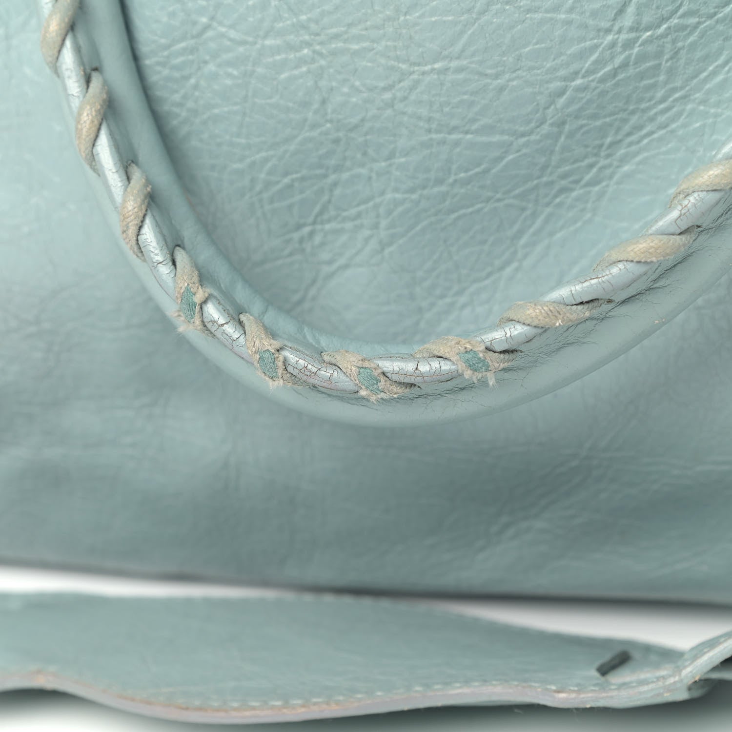 Balenciaga Agneau Classic Hardware City Bleu Acier Ciel 9 of 14