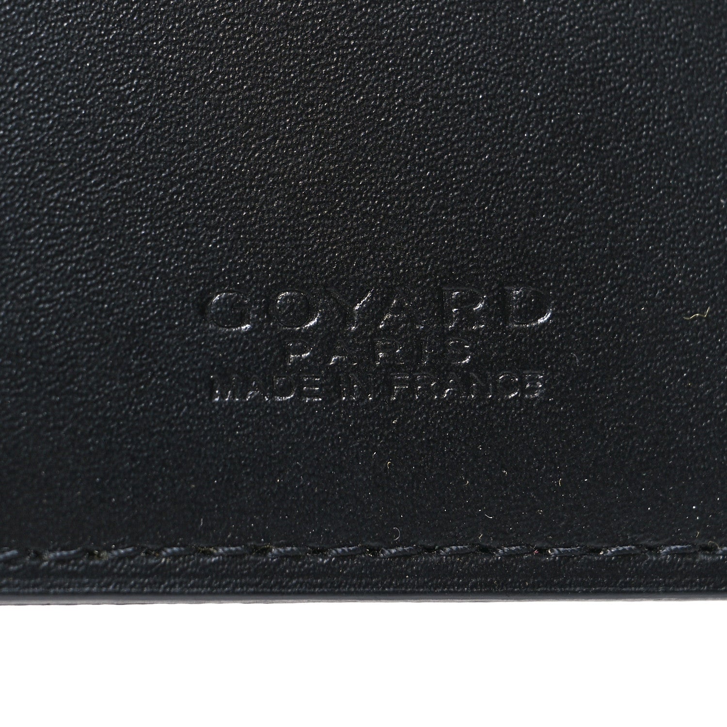 Goyard Goyardine Long Bi-Fold Wallet Black 6 of 7