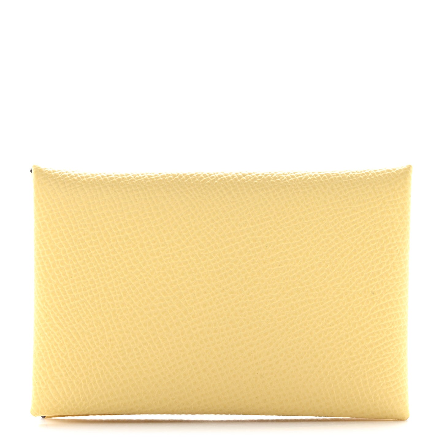 Epsom Verso Calvi Card Case Jaune Poussin Bleu Saphir