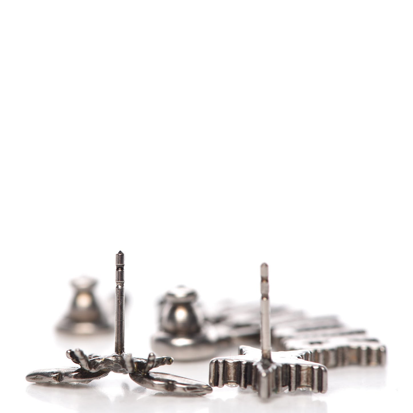 Palladium Crystal J'adior Earrings